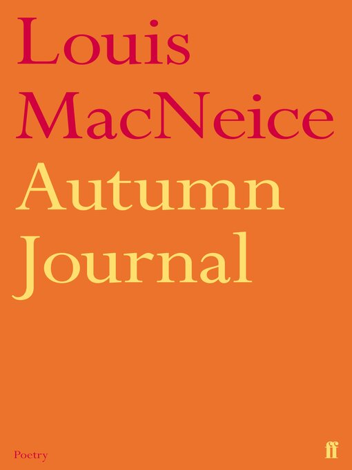 Title details for Autumn Journal by Louis MacNeice - Available